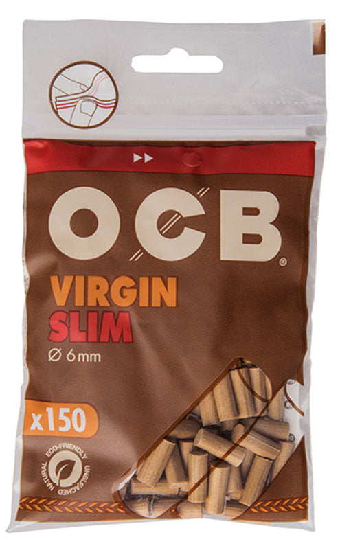 150 Stk. OCB VIRGIN Filter Tips SLIM