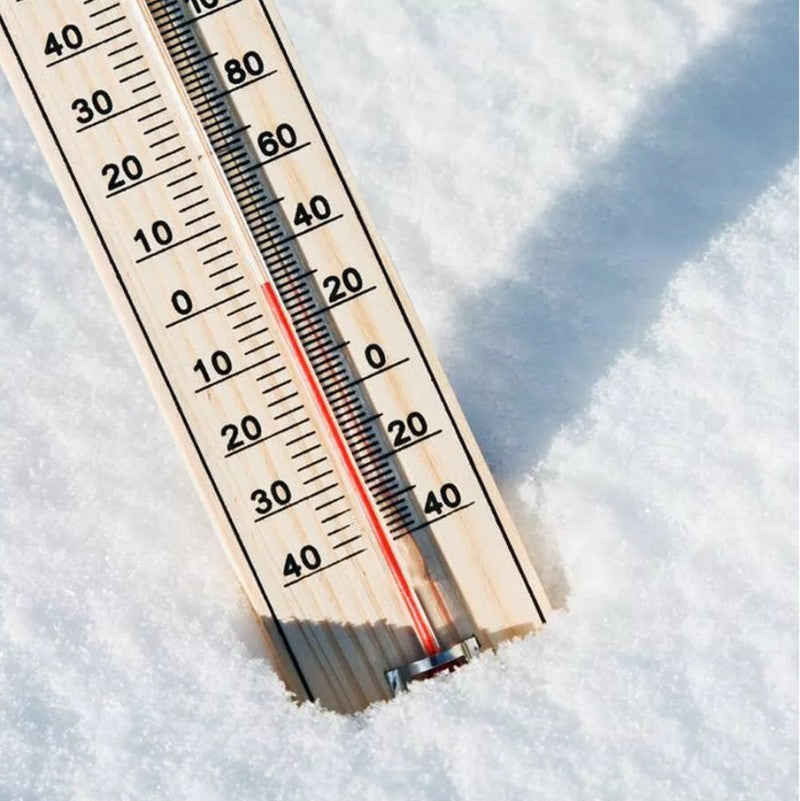 Nostalgie Holz Thermometer 22 cm