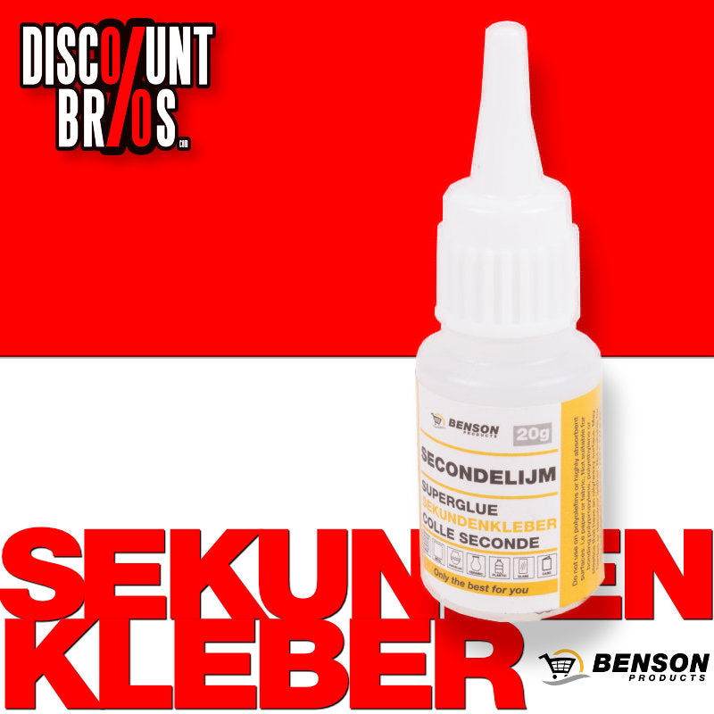 BENSON TOOLS Universal SEKUNDEN-KLEBER 20g
