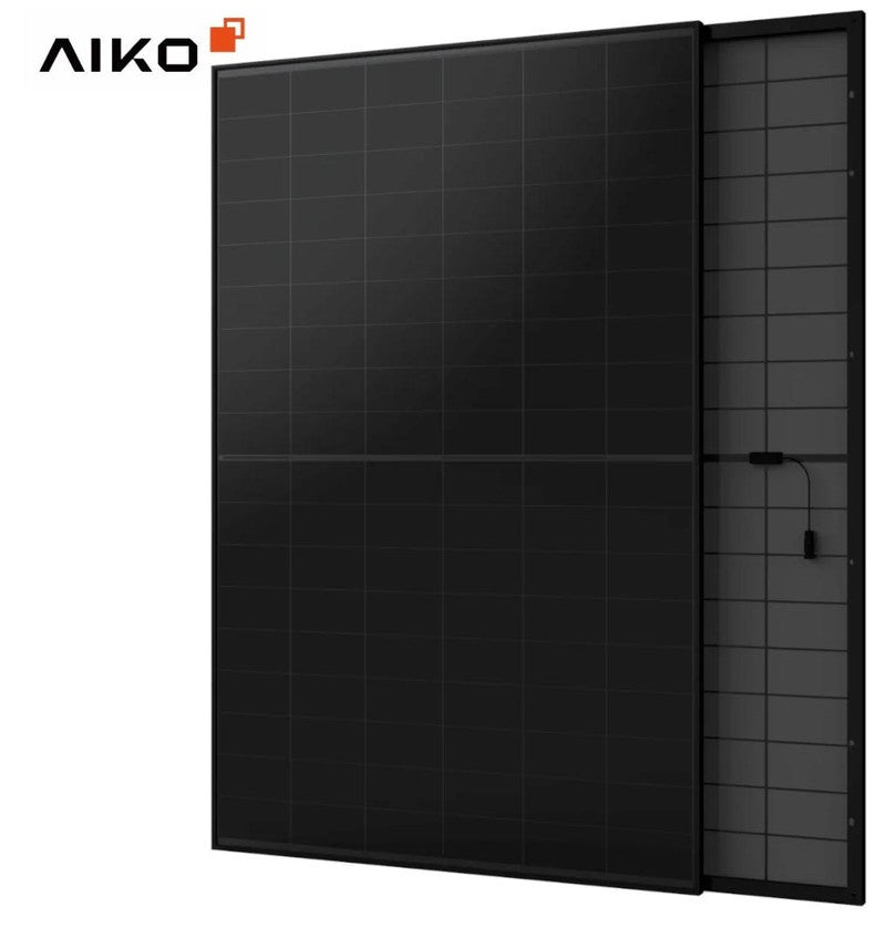 Aiko Neostar 3S+ SOLARMODUL 470W N-Type ABC, 54 Zellen, ganz schwarz, Doppelglas, Gen 3