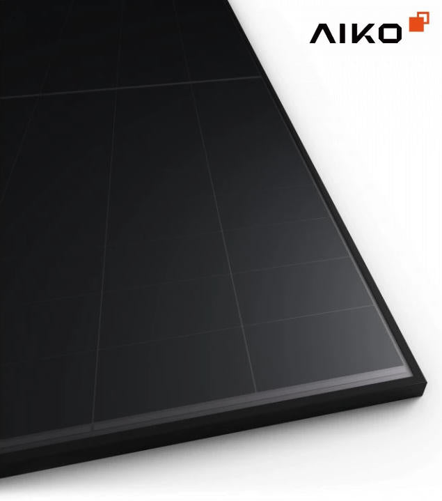 Aiko Neostar 3S+ SOLARMODUL 470W N-Type ABC, 54 Zellen, ganz schwarz, Doppelglas, Gen 3