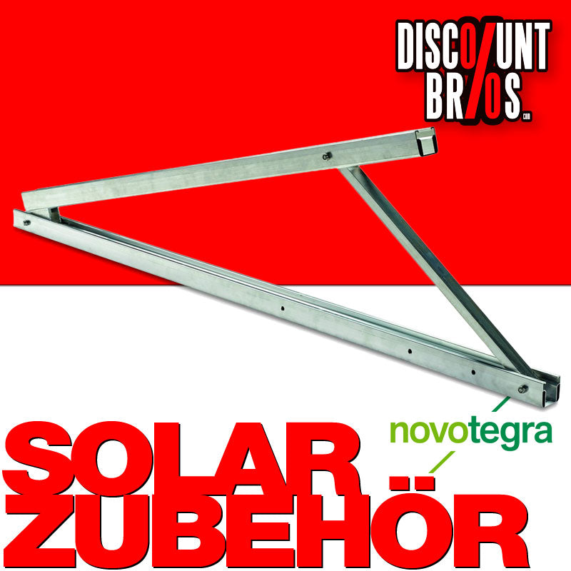 novotegra SOLAR Aufständerungsdreieck 1300 15/20/25/30°