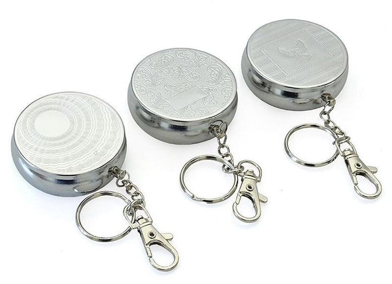 Feldaschenbecher MINI TASCHEN ASCHENBECHER Metall mit Schlüsselanhänger