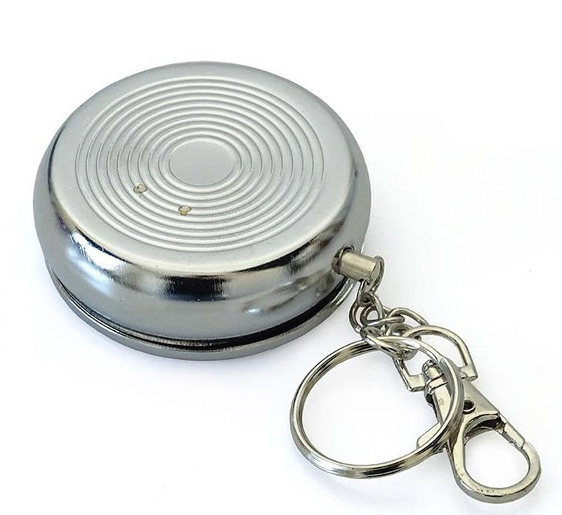 Feldaschenbecher MINI TASCHEN ASCHENBECHER Metall mit Schlüsselanhänger
