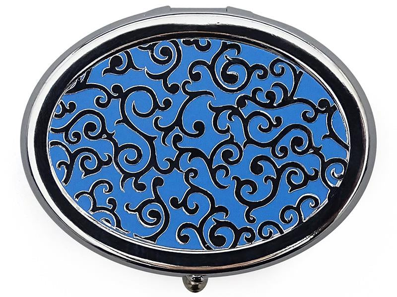 FARO Crystal Pattern Taschenascher in Blau