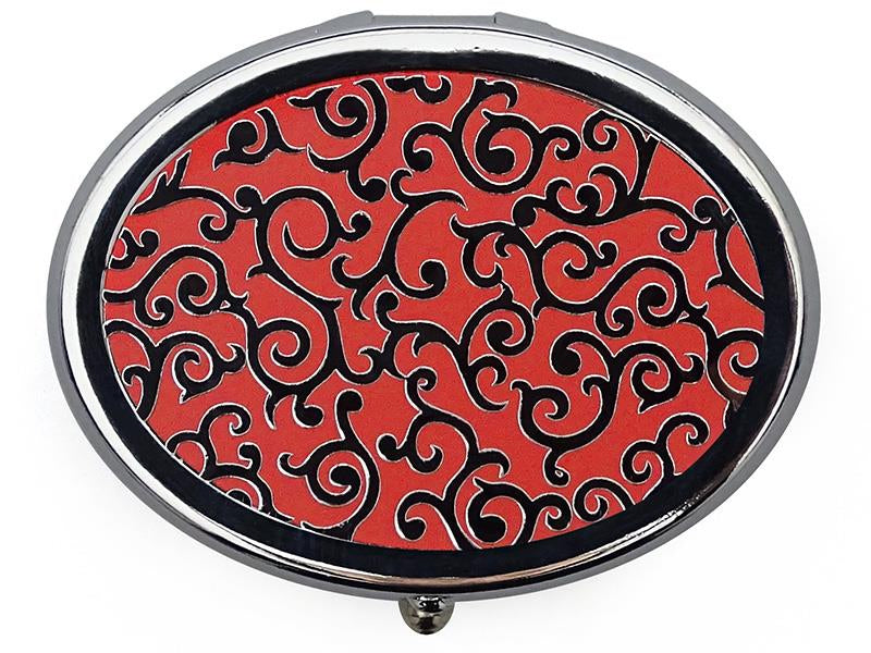 FARO Crystal Pattern Taschenascher in Rot