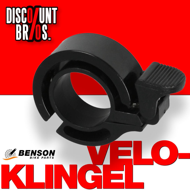Mini RING VELOGLOCKE Fahrradklingel Alu KOMPAKT