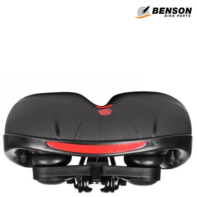 BENSON wasserdichter Komfort GEL VELO SATTEL Fahrradsattel SCHWARZ