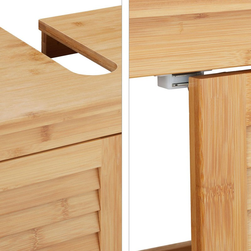 Waschbeckenunterschrank Waschbeckenschrank aus Bambusholz