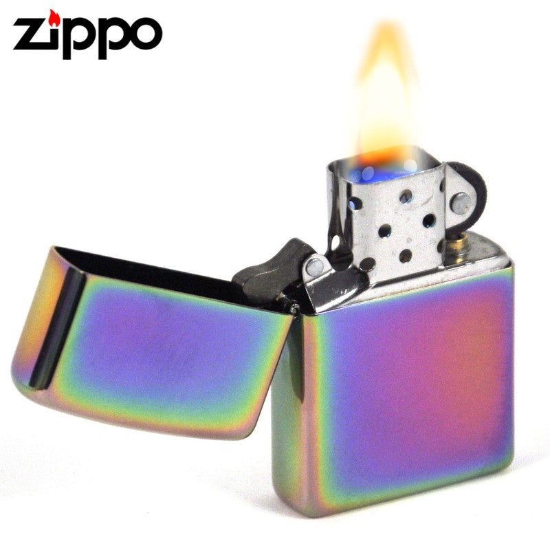 Zippo FEUERZEUG Benzinfeuerzeug Regenbogenfarben Spectrum