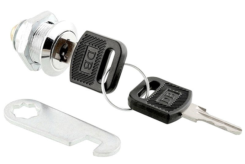10 × Schliesszylinder SCHLOSS mit 2 Schlüsseln für Briefkasten, Schubladen oder Spint