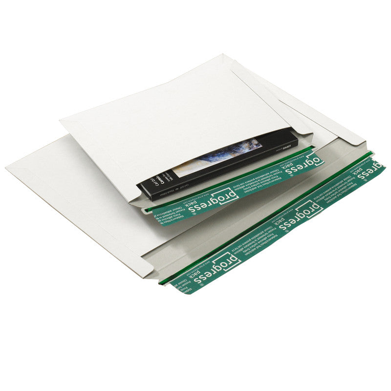 25 Stk. C5 VERSANDTASCHEN leichter Karton Vollpappe WEISS A5 B5 C5 DIN Lang 25×17,5cm