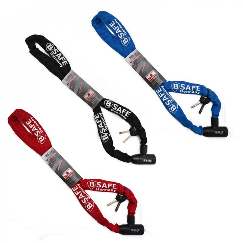 Mofa- Motorrad- Veloschloss KETTENSCHLOSS 5 × 120cm von B-SAFE