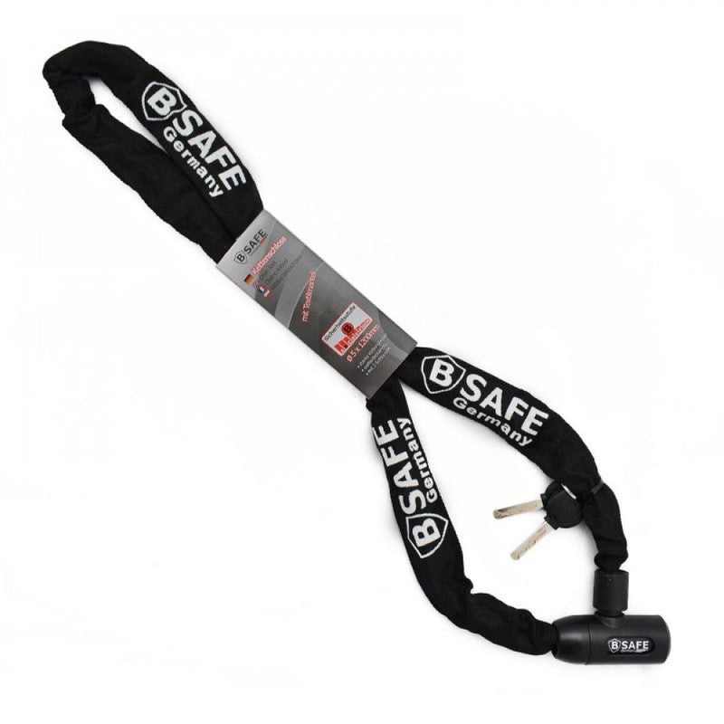 Mofa- Motorrad- Veloschloss KETTENSCHLOSS 5 × 120cm von B-SAFE