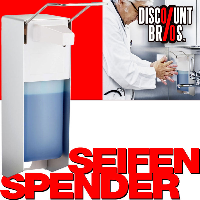Eurospender Wand-Seifenspender FLÜSSIGSEIFENSPENDER nachfüllbar 1000ml