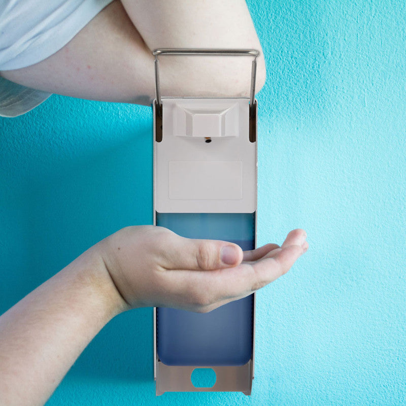 Eurospender Wand-Seifenspender FLÜSSIGSEIFENSPENDER nachfüllbar 1000ml