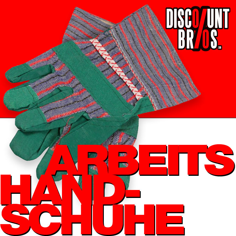 Arbeitshandschuhe GARTEN-HANDSCHUHE Riggerhandschuhe Grün