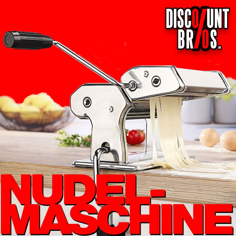 Edelstahl NUDELMASCHINE Pastamaschine Pastamaker