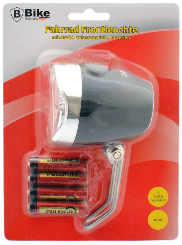 Extrahelles 30 LUX VELOLICHT mit Lichtautomatik Fahrrad Velolampe Scheinwerfer Fahrradscheinwerfer Frontscheinwerfer mit StVZO-Zulassung