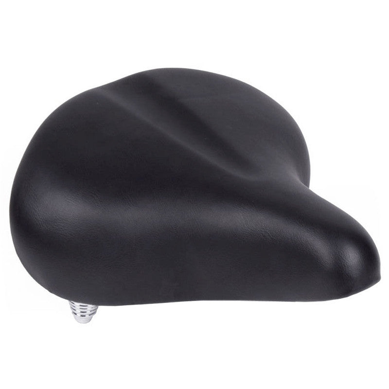 Deluxe Komfort VELO SATTEL Fahrradsattel Velosattel mit Doppelfeder SCHWARZ